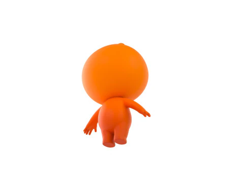 Character262 Rigged Mascot 3D Model