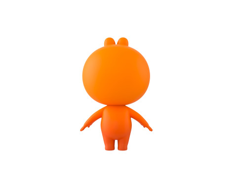 Character262 Rigged Mascot 3D Model
