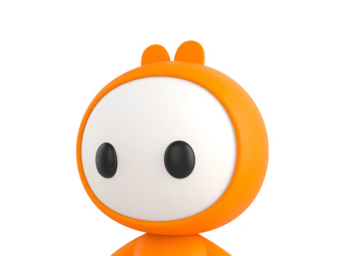 Character262 Rigged Mascot 3D Model