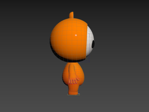 Character262 Rigged Mascot 3D Model