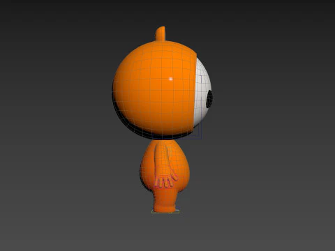 Character262 Rigged Mascot 3D Model
