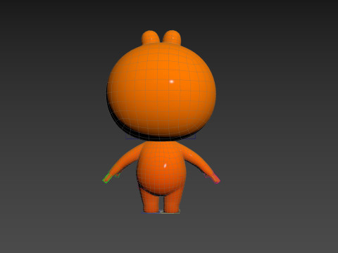 Character262 Rigged Mascot 3D Model