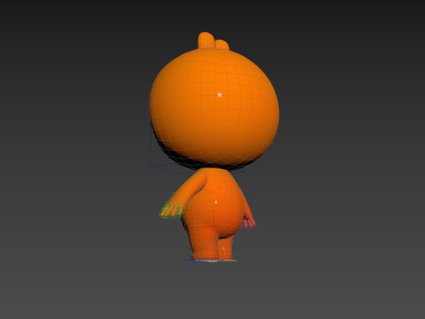 Character262 Rigged Mascot 3D Model