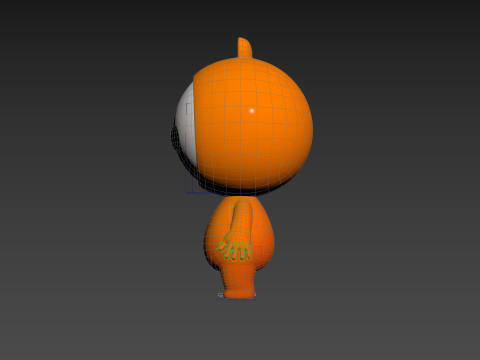 Character262 Rigged Mascot 3D Model