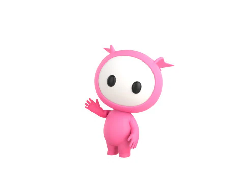 Character263 Rigged Mascot 3D Model