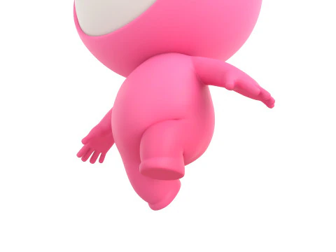 Character263 Rigged Mascot 3D Model