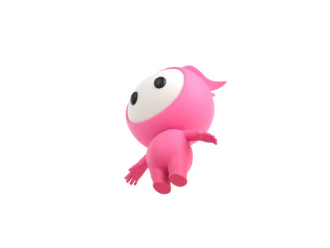 Character263 Rigged Mascot 3D Model
