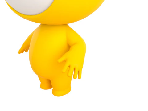 Character264 Rigged Mascot 3D Model