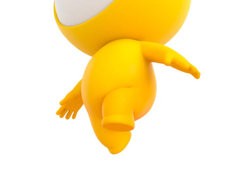 Character264 Rigged Mascot 3D Model