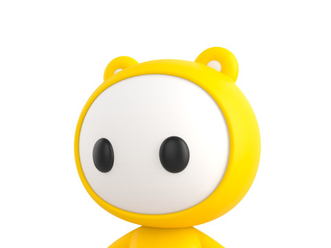 Character264 Rigged Mascot Modelo 3D