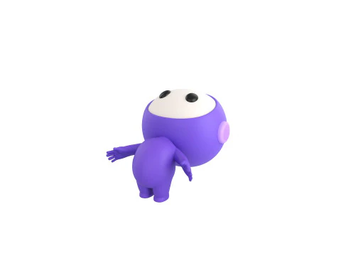 Character265 Rigged Mascot 3D Model