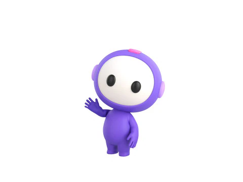 Character265 Rigged Mascot 3D Model