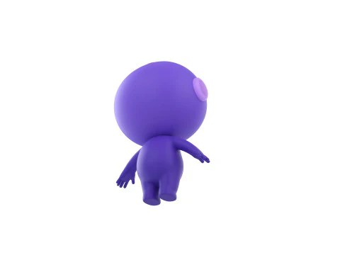 Character265 Rigged Mascot 3D Model