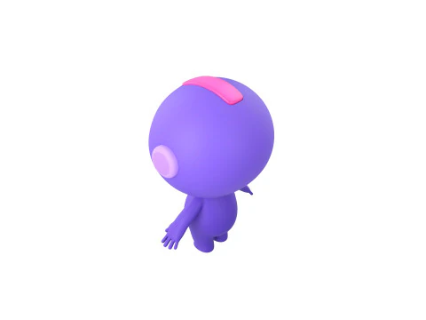 Character265 Rigged Mascot 3D Model