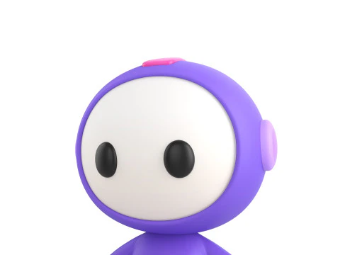 Character265 Rigged Mascot 3D Model