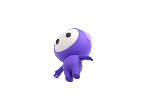 Character265 Rigged Mascot 3D Model