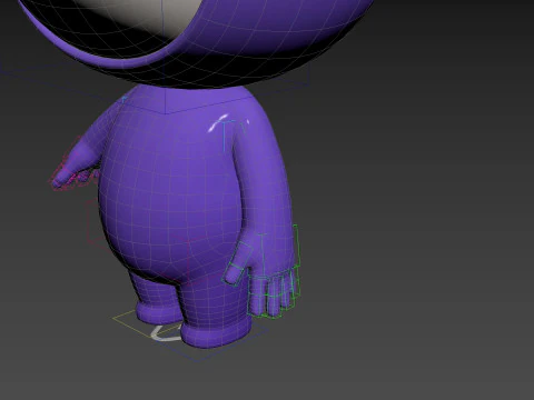 Character265 Rigged Mascot 3D Model