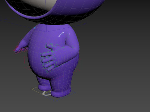 Character265 Rigged Mascot Modèle 3D