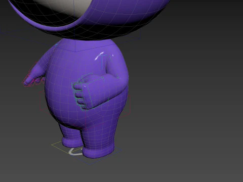 Character265 Rigged Mascot 3D Model