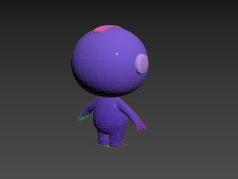 Character265 Rigged Mascot Modèle 3D