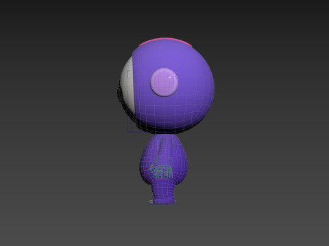 Character265 Rigged Mascot Modèle 3D