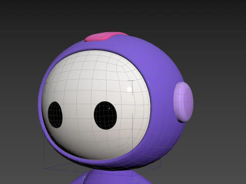 Character265 Rigged Mascot 3D Model