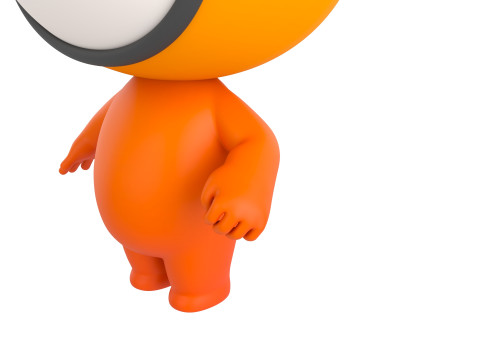 Character266 Rigged Mascot 3D Модель