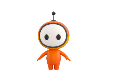 Character266 Rigged Mascot 3D Модель