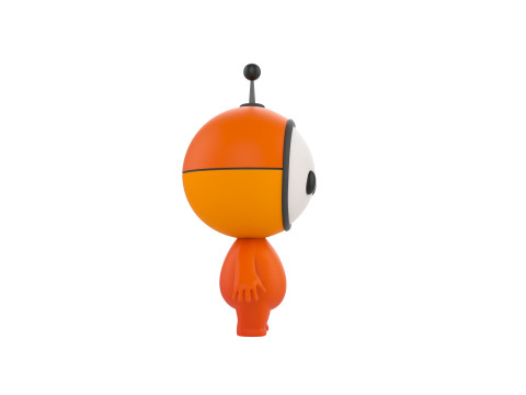 Character266 Rigged Mascot 3D Модель