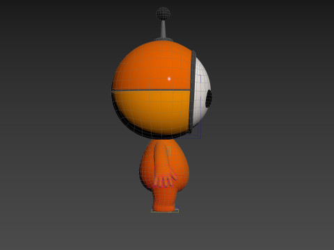 Character266 Rigged Mascot 3D Модель