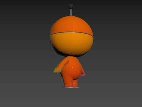 Character266 Rigged Mascot 3D Модель