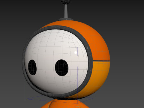 Character266 Rigged Mascot 3D Модель