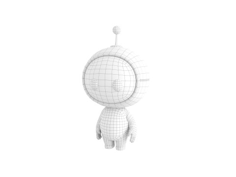 Character266 Rigged Mascot 3D Модель