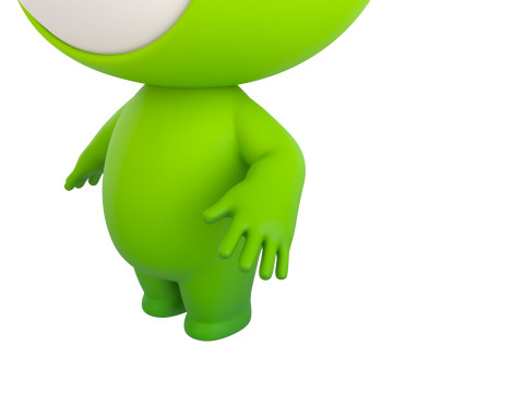 Character267 Rigged Mascot Model 3D