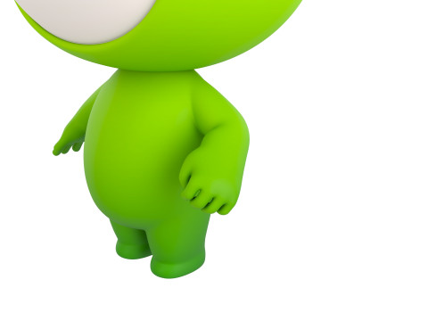Character267 Rigged Mascot Model 3D