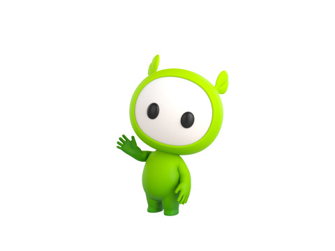 Character267 Rigged Mascot Model 3D