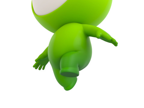 Character267 Rigged Mascot Model 3D