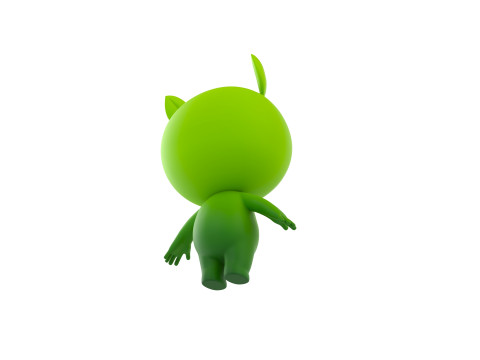 Character267 Rigged Mascot Model 3D