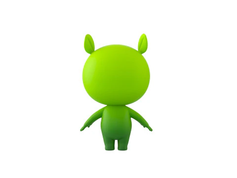 Character267 Rigged Mascot 3D Model