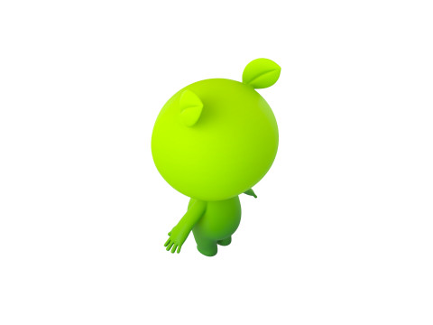 Character267 Rigged Mascot Model 3D