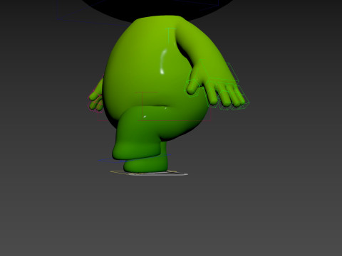 Character267 Rigged Mascot Model 3D