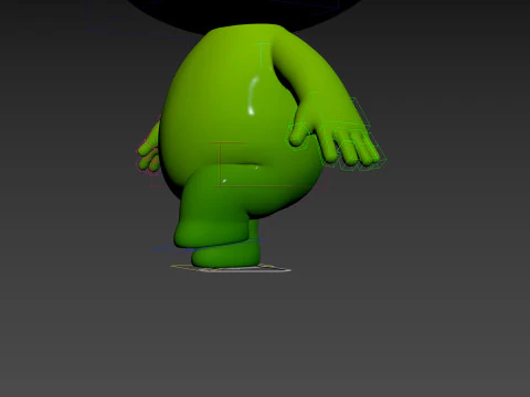 Character267 Rigged Mascot 3D Model