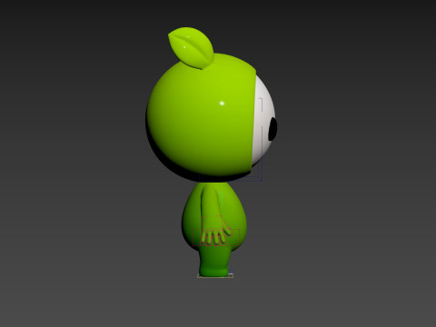 Character267 Rigged Mascot Model 3D