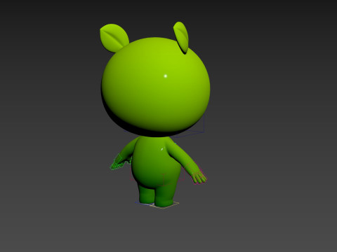 Character267 Rigged Mascot Model 3D