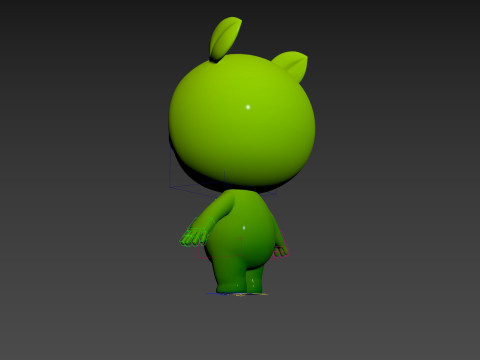 Character267 Rigged Mascot Model 3D