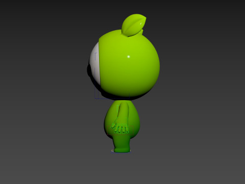 Character267 Rigged Mascot Model 3D