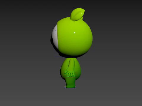 Character267 Rigged Mascot 3D Model