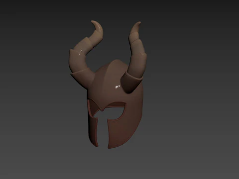 Prop181 Warrior Helmet 3D Model