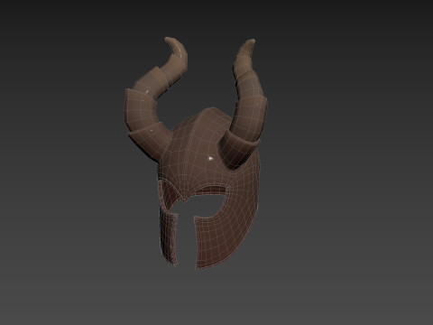 Prop181 Warrior Helmet 3D Модель