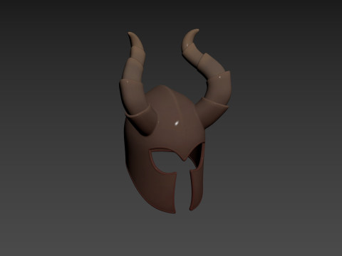 Prop181 Warrior Helmet 3D Модель
